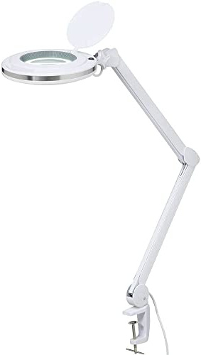TOOLCRAFT TO-7173468 LED LUPPLAMPA 60 SMD LED 3D 1,75 X Förstoringsfaktor=1.75 x 127 mm 2021 Energieffektivitetsklass F