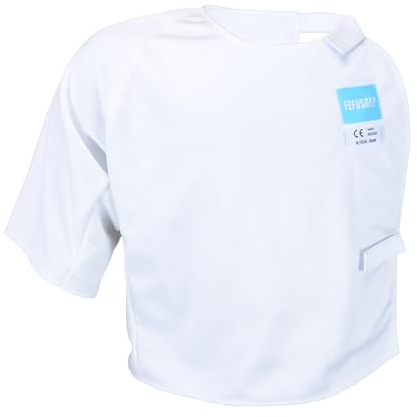 Fencing Uniform - Lightweight Fencing Vest for Men - Comfort Fencing Underarm Protector for Foil Epee Sabre (Right Hand, White, XX-Large)