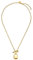 Purelei® Soulmate Medaillon Kette (Gold) – Elegante, verspielte Halskette – Edelstahl 18K vergoldet – Damen Kette mit aufklappbarem Anhänger – Hawaiianisch inspiriert & wasserfest