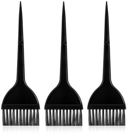 Giantree Set di 3 pennelli per la tintura dei capelli, accessori per la tintura dei capelli, accessori per parrucchiere, set di tintura per capelli, pennelli da parrucchiere, strumento per