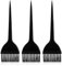 Giantree Kit de 3 brochas para teñir el cabello, color negro, grande, aplicador de tinte de color para salón y hogar