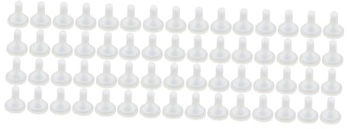 BESPORTBLE 60 Pièces Accessoires de Bouteille de Lait Chiot Accessoire nourrisseur de Lait pour bétail tétine de biberon d'agneau sucettes à Boire pour Chiens tétine Chat pour Chatons Blanche