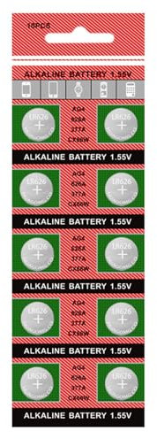 CARISSETT Multipacks Of 20/10 AG4 377 LR626 Watch Battery Alkaline Button Cell Batteries Button Batteries For Toy & Timepieces