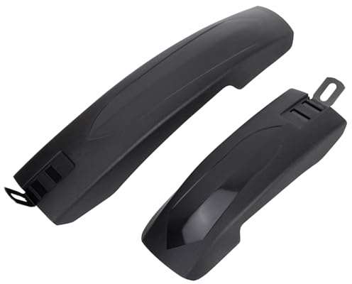 Oumers Guardabarros portátiles para Bicicleta para niños Guardabarros Delanteros y Traseros Ajustables para Bicicletas de 12/18 Pulgadas