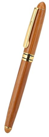 LICAEVEY Kalligrafipenna Konst Bred Stubbspets, Gotisk Kursiv Arabisk Skrivpenna med Kolvbläckbehållare, Kalligrafipenna med Bambuhandtag för Konstnärsstudent, 1,5 Mm (Pennspets 2,5 mm)