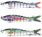 9Tong Meeresangeln Barsch Angel Köder Fisch Salzwasser Forelle Angelköder Angeln Set Topwater Lockstoff Kunstköder Lockmittel Meer Hecht Pike Set A1-13.7cm,26g