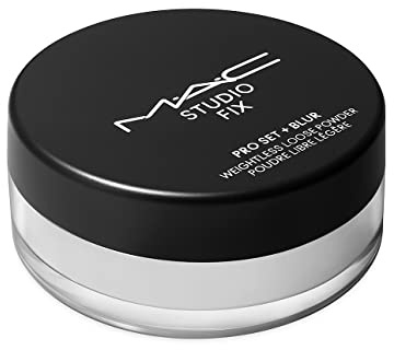 MAC STUDIO FIX PRO SET + BLUR WEIGHTLESS LOOSE POWDER - TRANSLUCENT, 6.5 G