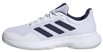 adidas Unisex - Adulto Court Spec 2 Tennis Shoes, Cloud White/Dark Blue/Cloud White, 45 1/3 EU