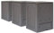 BaraSh Composteurs de Jardin 3 pcs 60x60x83 cm 900 L Plastique rotin,bac composteur Jardin,Cuisine exterieure