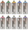 Montana Crackle Effekt Sprayfarbe 400ml Sprühdose, Riss-Effekt Oberfläche Grey