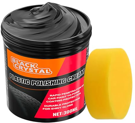 Restaurador De Recorte Automotriz: Restaurador De Tablero Para El Interior Del Automóvil, Esmalte Interior Del Automóvil, Limpiador De Pasta De Larga Duración 300 G Para Recubrimiento