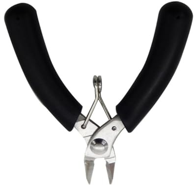 SMASOLO Pince Diagonale pour Raquette de Badminton Coupe-Fil à Ras, Outils de Coupe Oblique, Accessoires pour Machine à Corder, Usage Solide en Plastique et Métal