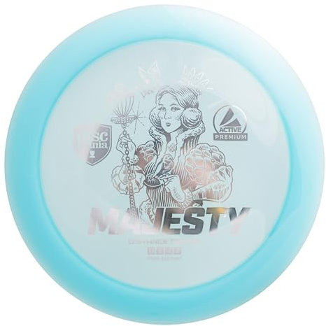 Discgolf Distance Driver Premium Majesty 13/5/-2/2, Blau