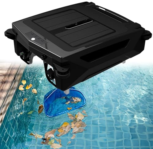 Beachtiful Limpiador Automático de Superficies de Piscinas con Energía Solar, Robot con Batería Que Limpia de Forma Continua Durante 30 Horas y Motores Rediseñados