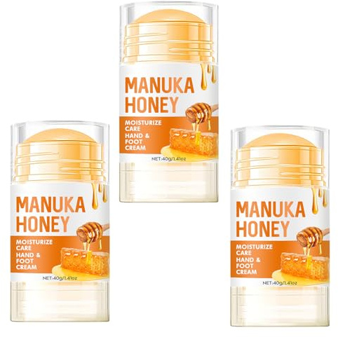 Manuka Honey Hand & Foot Cream,Crema per Piedi e Mani e Screpolati Rimozione e Ammorbidimento Dei Calli,Idrata e Protegge Secchi e Callosi (3)