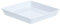 Bandeja cuadrada de plástico para macetas, bandejas de goteo de plantas para macetas, suministros cuadrados de jardín para uso diario en interiores (22,2 x 22,2 cm, blanco)
