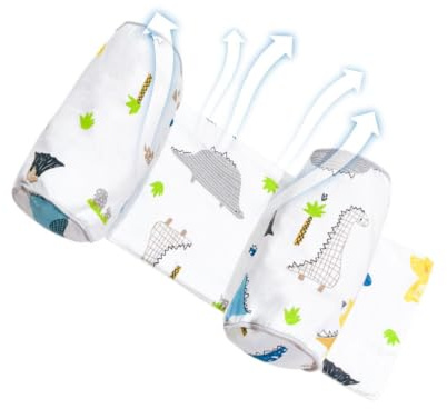 Almohada Para La Cabeza Del Bebé – Cojín Ajustable Antiplano Para Dormir