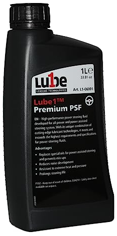 Lube1 Premium PSF - 1L I Premium Servolenkung Öl für alle Servopumpenlenkungen in PKWs & leichten Nutzfahrzeugen I Lenkungsöl Für Kfz - Werkstätten