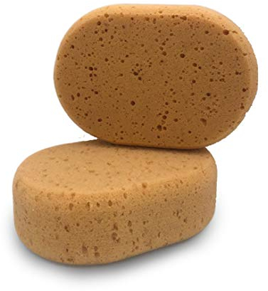 2 x Autoschwamm Waschschwamm Jumbo Schwamm Putzschwamm Autopflege Felgen Lack Reinigung oval