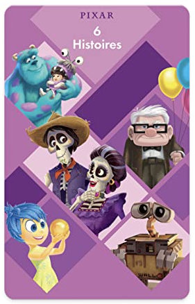 Yoto - Disney Pixar Les Histoires des Films, Livre Audio pour Enfants en français à écouter sur conteuse et boîte à Histoire pour Enfant Player Mini, premières Histoires du Soir 5 à 8 Ans
