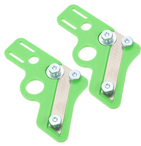 OSALADI 2pezzi Pialla Per Finitura e Smussatura Strumento Del Per e Bordi Facile Usare e Resistente