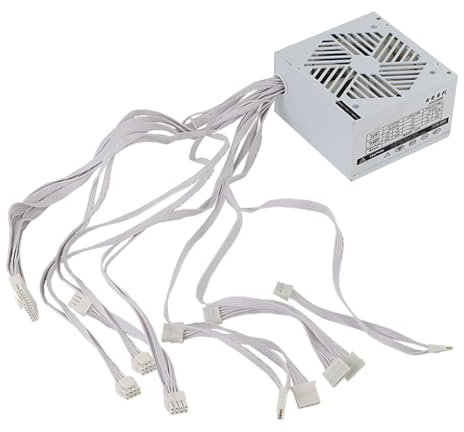 110-264V 750W Mining Power Supply Unit With Cooling Fan For PC Computer Component Mining Machine Quiet Fan Power Unit