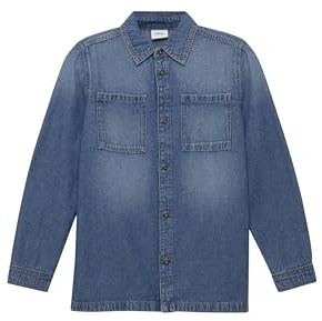 s.Oliver Junior 2175722 Camicia in Jeans Bambini e Ragazzi
