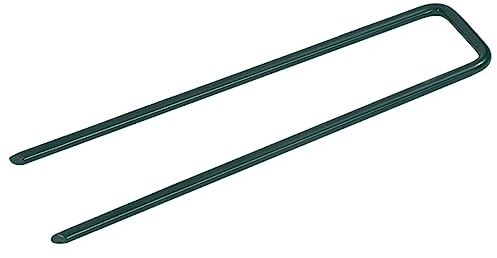 vidaXL Clavos para césped Artificial 20 Piezas de Hierro Forma de U