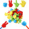 30Pcs Pencil Erasers Rubber Pencil Top Erasers for Kids Funny Novelty Rock-Paper-Sridges Erasers, Pencil Toppers Erasers Cute Pencil Caps Bulk Classroom Prizes Teacher Reward Pencil Caps for Student