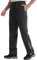 Coutyuyi Regenhose für Herren wasserdichte Leichte Winddichte Outdoorhose zum Wandern Camping Golf,Schwarz mit Reißverschlusstasche（XXL/36L