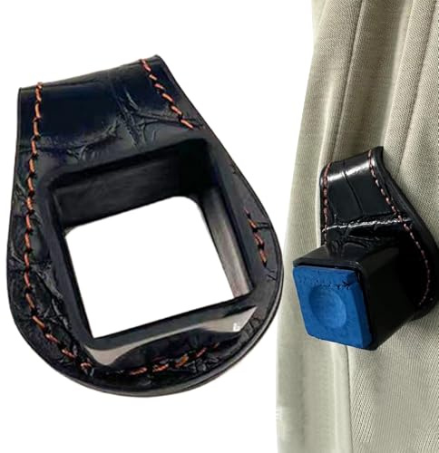 Porta gesso da biliardo – Supporto magnetico per gessetti da biliardo | Clip tascabile per allenamento sportivo professionale