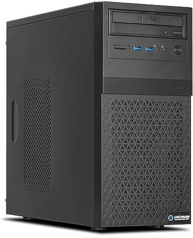 Ankermann Ryzen Media V3 | AMD Ryzen 5 5500 | Nvidia GeForce GT 730 4GB | 16GB DDR4 | 1TB NVMe SSD | Windows 11 | WLAN | Libre Office