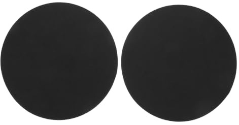 Kisangel 2 st golvlampsfotmatta, 28 cm/11 svampmatta med repskydd för piedestalfläkt, halkfri stabiliseringsmatta för tornfläkt, tillbehör till stående lampfot