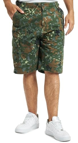 Brandit BDU Ripstop Shorts, Farbe: Flecktarn, Größe: XXL