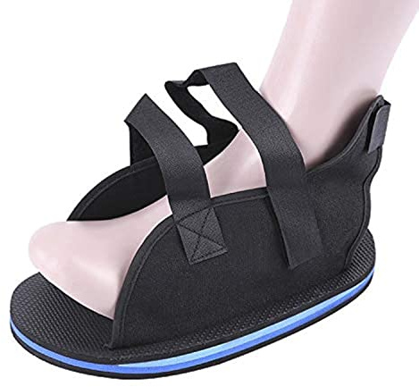 Offloading Post Op Shoe Forefront Wedge Boot for Broken Toe Injury Non Weight Bearing Recovery Shoe for Foot Surgery Hammer Toes Bunion Feet Pain Wide Walking Orthopedic 1 Piece