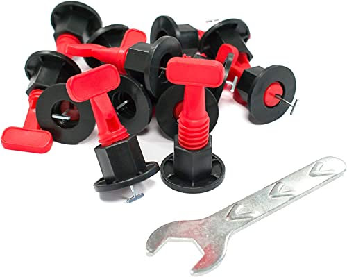 Thermopanel Tile Levelling System Kit - Reusable and Durable Adjuster Spacers for Wall Floor Tiling Leveller Installation Tool Construction (Pack of 200)