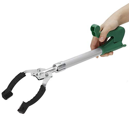 Tyenaza Raccoglitore di Rifiuti, 41 Cm/16,1 Pollici Strumenti di Raccolta Raccoglitore di Immondizia Pieghevole Grabber Picking Tool Forniture da Giardino