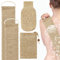 3 Piezas Guante Exfoliante, Correa Exfoliante Espalda de Cáñamo, Bolsa de Jabón Exfoliante de Yute, Manoplas Baño Accesorios de Baño para la Piel Muerta de la Cara del Cuerpo Hombres y Mujeres