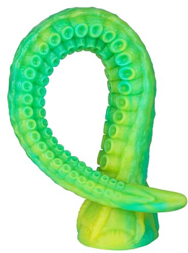 Wakelust 40CM Flüssiges Silikon Dildo Monster Fantasy Dildo mit Starkem Saugnapf Realistischer Oktopus-Tentakel Dildo für Sie Analdildos G-Punkt Anal Plug Erotik Sexspielzeug für Männer Frauen Paare