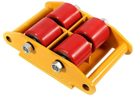 Patín de Transporte de Maquinaria Plataforma de transporte maquinaria industrial 6 toneladas acero al carbono aleación, con giro 360° for almacenamiento y distribución