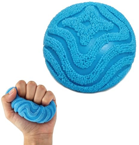 Giocattolo Antistress Fuzzball Fidget, Palla Antistress Fuzz Ball, Palla Squishy Fuzz Ball, Giocattolo antistress Fuzz Ball, per alleviare l'ansia e lo stress, per Adulti, Adolescenti (A)
