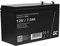 Green Cell AGM 12V 7Ah Akku Vlies Batterie VRLA Blei Batterie Bleiakku Ersatzakku Akkubatterie Versorgungsbatterie Zyklenfest Wartungsfrei UPS USV Notstrom USV-Anlage UPS -Anlage Backup