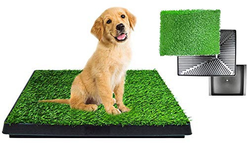 YöL Dog Puppy Potty Training Artificial Grass Pet Toilet Trainer Waterproof Large Easy to Clean