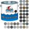 Halvar Metallschutzlack MATT Grau RAL 7000-7047 Metallfarbe besonders robuster Kunstharzlack Wetterbeständig & perfekter Langzeitschutz Metall (2,5 L, RAL 7035 Lichtgrau)