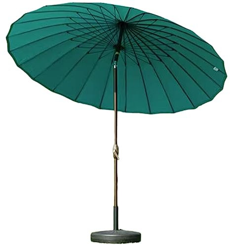 WYRMB Ombrellone da giardino Colonna centrale Ombrellone da patio Ombrellone da giardino per villa Ombrellone da esterno offset per esterni 8 piedi 24 stecche tondo con base serbatoio Base riempibile