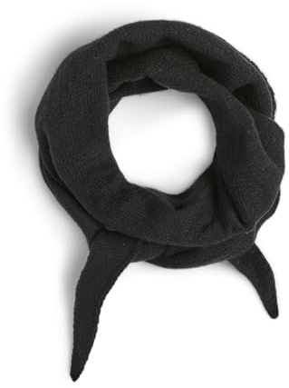 PIECES Pckomma Triangle Scarf Noos BC, black, One Size