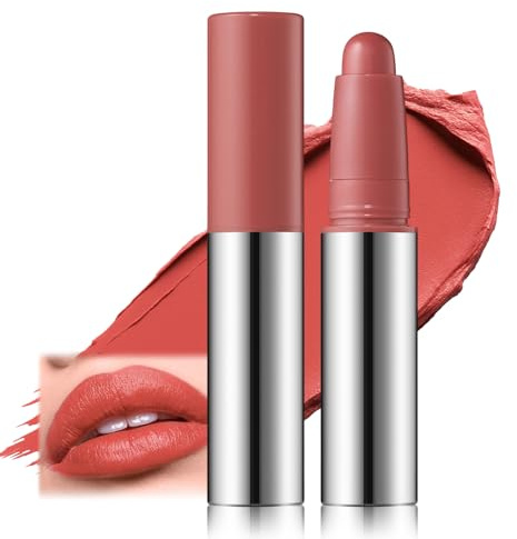 Erinde Rouge à Lèvres Lipstick Longue Tenue Waterproof | Fini Mat Velours Léger | Haute Pigmentation & Confort | Sans Transfert | Maquillage Quotidien pour Femmes #03