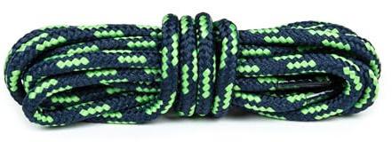 Bama Outdoor Hiking Boot Laces Round Cord Polyester Shoe Replacement for Walking Boots Trekking Work Boots Durable Strong Fade Resistant - 1 Pair