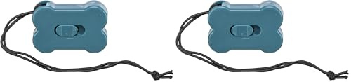 TRIXIE Basic Clicker - tonalité du clic réglable - avec Bande élastique - Plastique/métal - diverses Couleurs - sélection aléatoire - 2289 (Lot de 2)