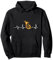 Waldhorn Herzschlag Geschenk Waldhorn Pullover Hoodie